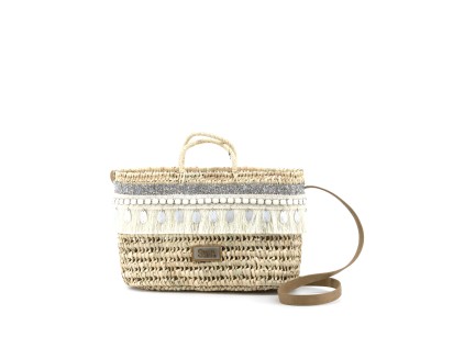 Crossbody nudos VALENTINA beige